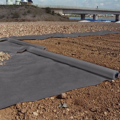 8oz Woven Geotextile Under Gravel for Road Reinforcement